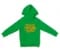 Tension Edukadha Kudu Unisex Youth Hoodie in Irish Green Color
